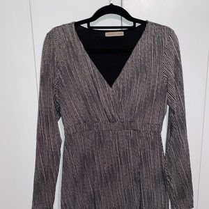 Athleta Wrap It Up Dotted Faux Wrap Dress Size Small